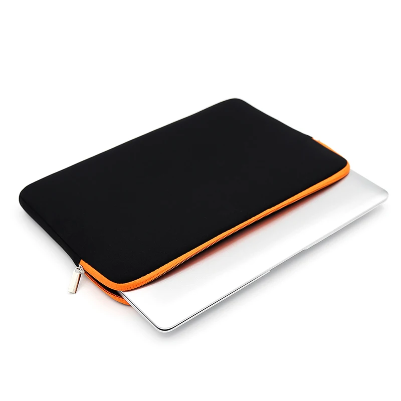 Suntaiho Fine Soft Sleeve Laptop Bag Case Fasion Color Zipper Bags For Macbook Air Pro Retina 11 12 13 15 inch for Laptop 