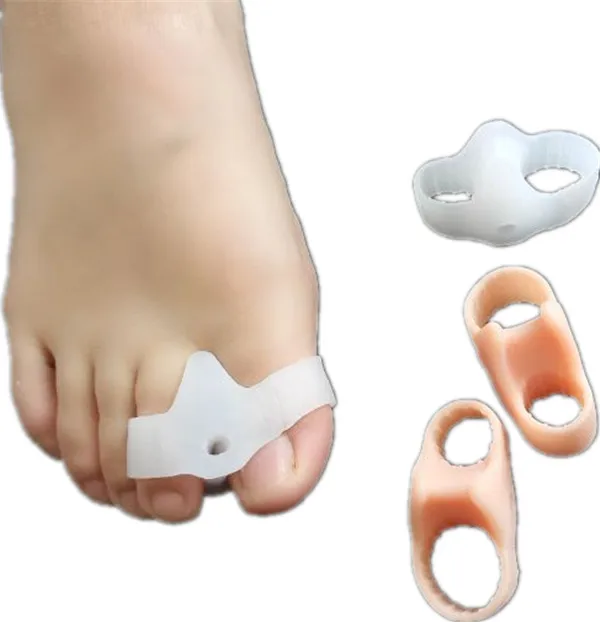 1 pair Hallux Valgus Silicone Bunion Gel Big Toe Protector Brace