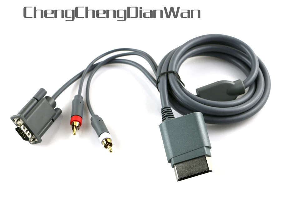 10 Pz Hd Ad Alta Definizione Sottile Video Audio Hdtv Rca Av Vga Pc Monitor Cavo Connettore Per Xbox360