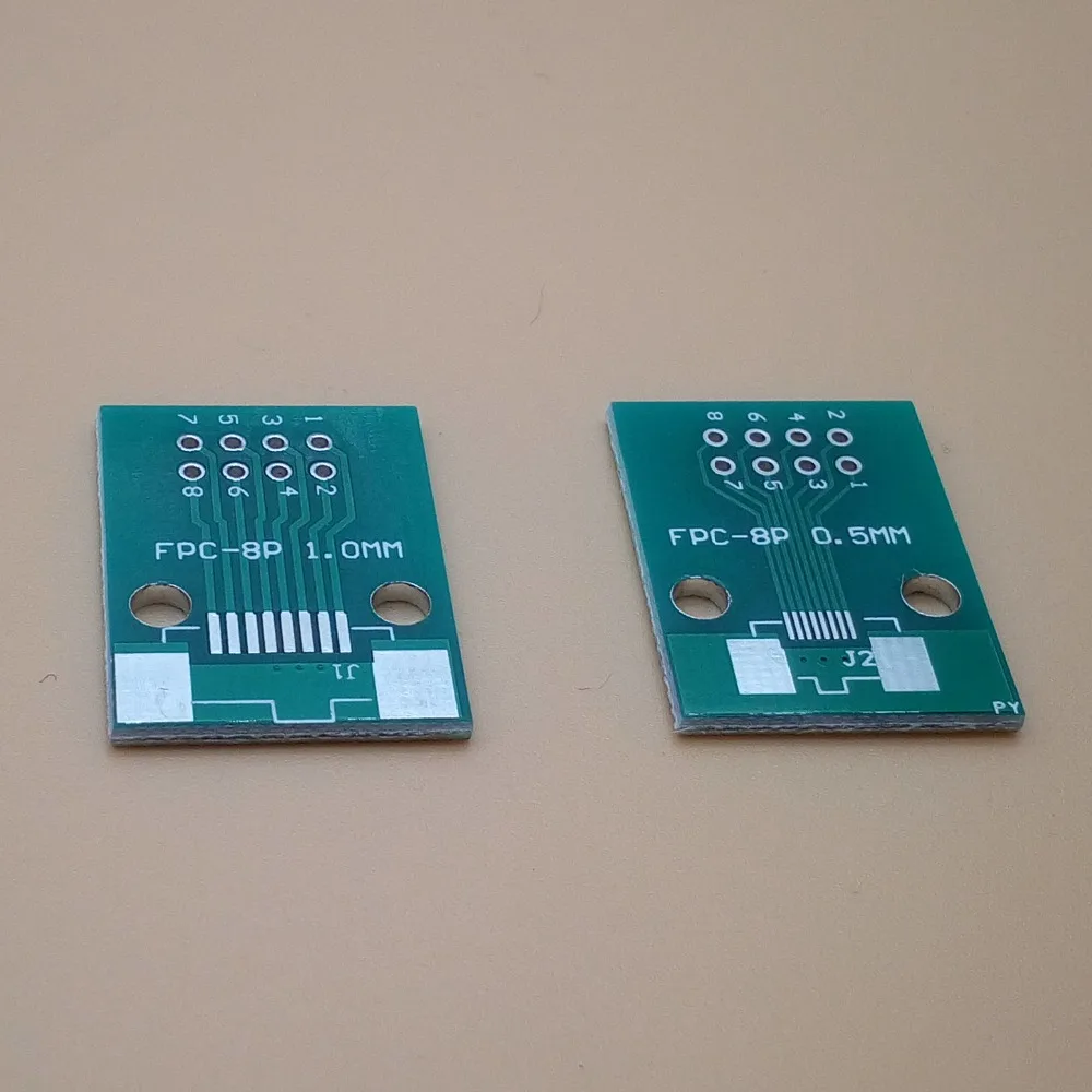 10 шт. плата адаптера FPC 0 5 мм 1 шаг до 2 45 плоский кабель для PCB LCD 6P 8P 10P 12P 20P 24P 30P