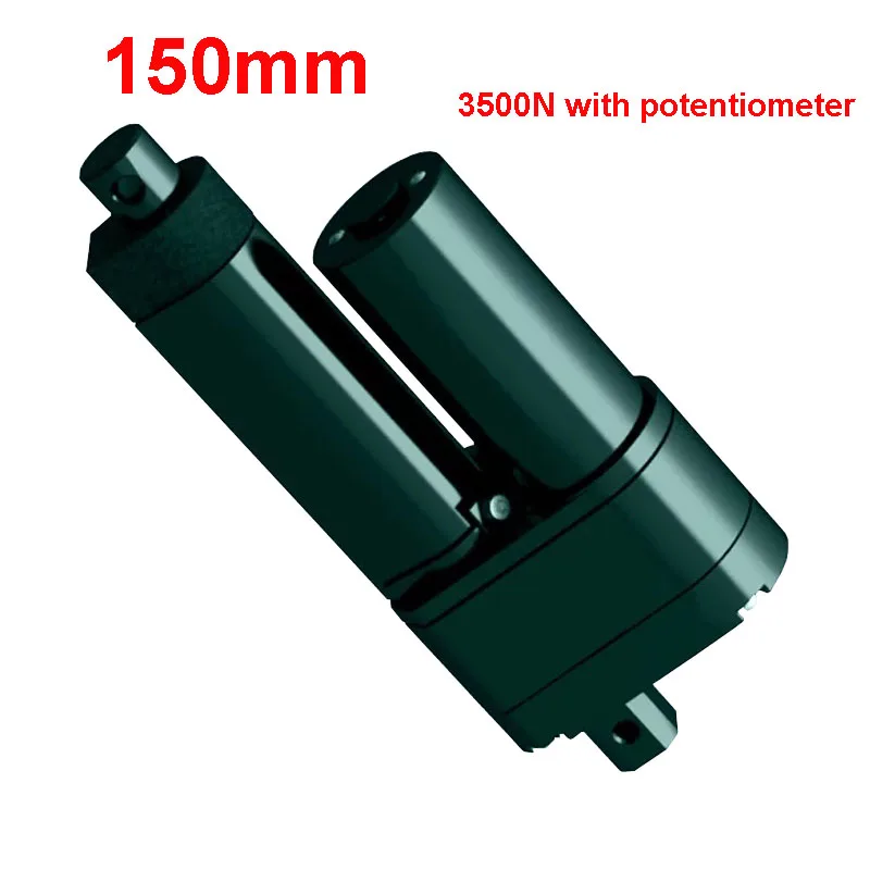 

150mm Stroke 3500N Linear Motor Electric Linear Actuator 12v Linear Actuator With Potentiometer