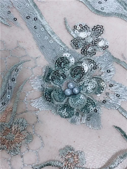 

Hot Sale Nigerian Laces Fabrics 2019 High Quality Tulle African Laces Fabric Wedding African French Net Lace(YJ-4-19