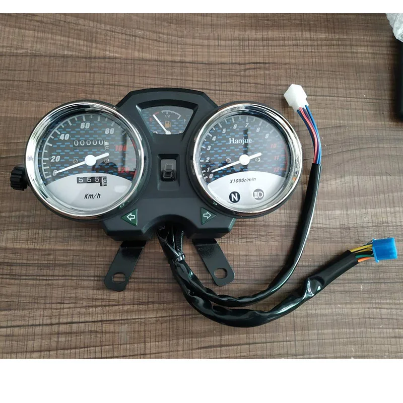 Original Motorcycle Speed Meter Motorcycle Mileage Meter For Haojue