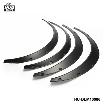 

s -Universal 4pcs/set Jdm Mudguards Fender Wheel Arches Flare extension flares wide Polyurethane HU-DLM10086
