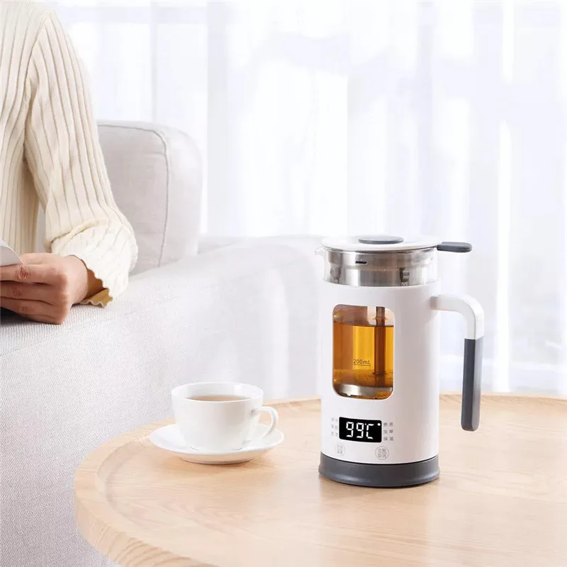 Электрический чайник LIFE ELEMENT 600 Вт мл для воды дисплей температуры двойная
