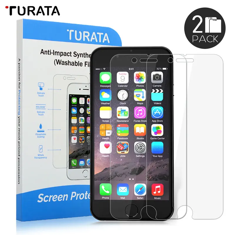 For iPhone 6 6S Plus Screen Protector Ultra Thin TURATA