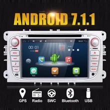 2 Din Android 7 1 1 Car dvd gps player car stereo radio for Ford Mondeo