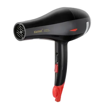 

Kemei KM-801C anion hot and cold air blower Black