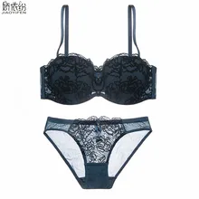 Бренд JYF, новинка, модный сексуальный кружевной комплект нижнего белья, вышивка, получашечки, комплект бюстгальтера, сексуальный кружевной цветок, женское нижнее белье, набор бюстгальтеров