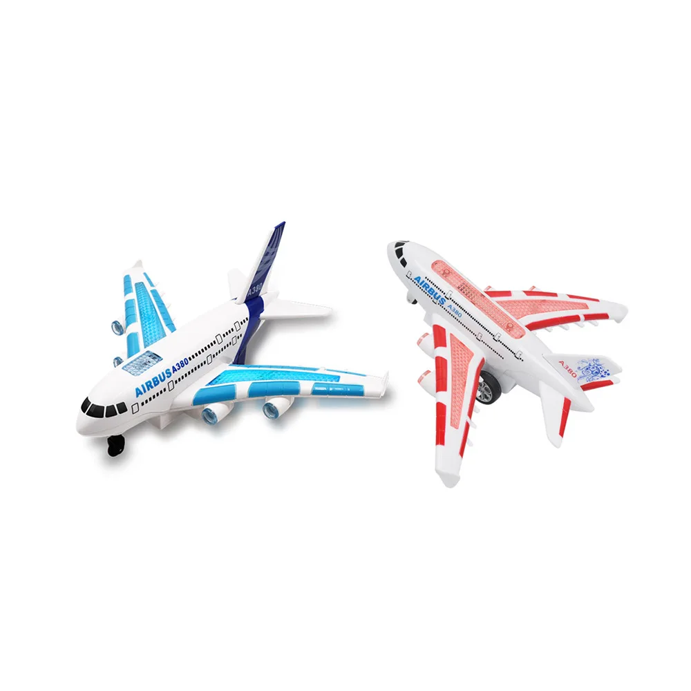 

Kids Airplane Toys Airbus Electric Remote Control Model Plane with Lights Sounds Model Kids for Children Gifts