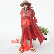 Anime One Piece Action Figure 20th Red Clothes Luffy Mdoel Toys pvc Collection Figurine luffy Toys 24cm