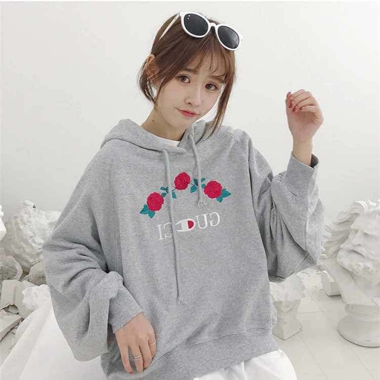 Ulzzang Harajuku женские толстовки с капюшоном и длинными рукавами пуловеры уличная