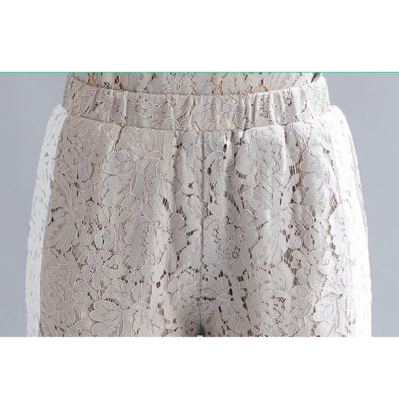 Плюс размер M 3XL 4XL 5XL Женский комплект из 2 предметов Топ и штаны летний наряд 2019