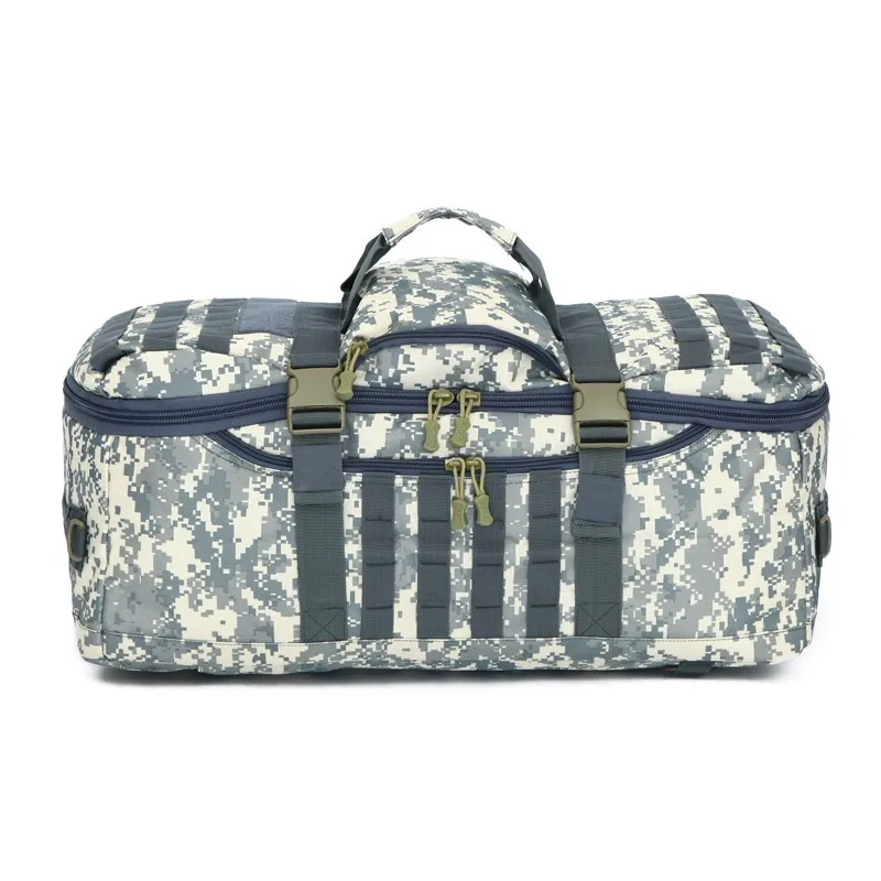 Capacidade de Escalada ao ar Mochila para Mulheres dos Homens Wearproof à Prova Grande Livre Acampamento Camo Caça Caminhadas Náilon Dwaterproof Água Tático Bolsa Mão 60l 32 livre acampamento camo mochila das mulheres dos