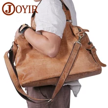 JOYIR Топ класс Мужской Для Мужчин's пояса из натуральной кожи сумка мужчин Мужская тотализаторов сумки 15,6 дюймов ноутбук Tote мужские