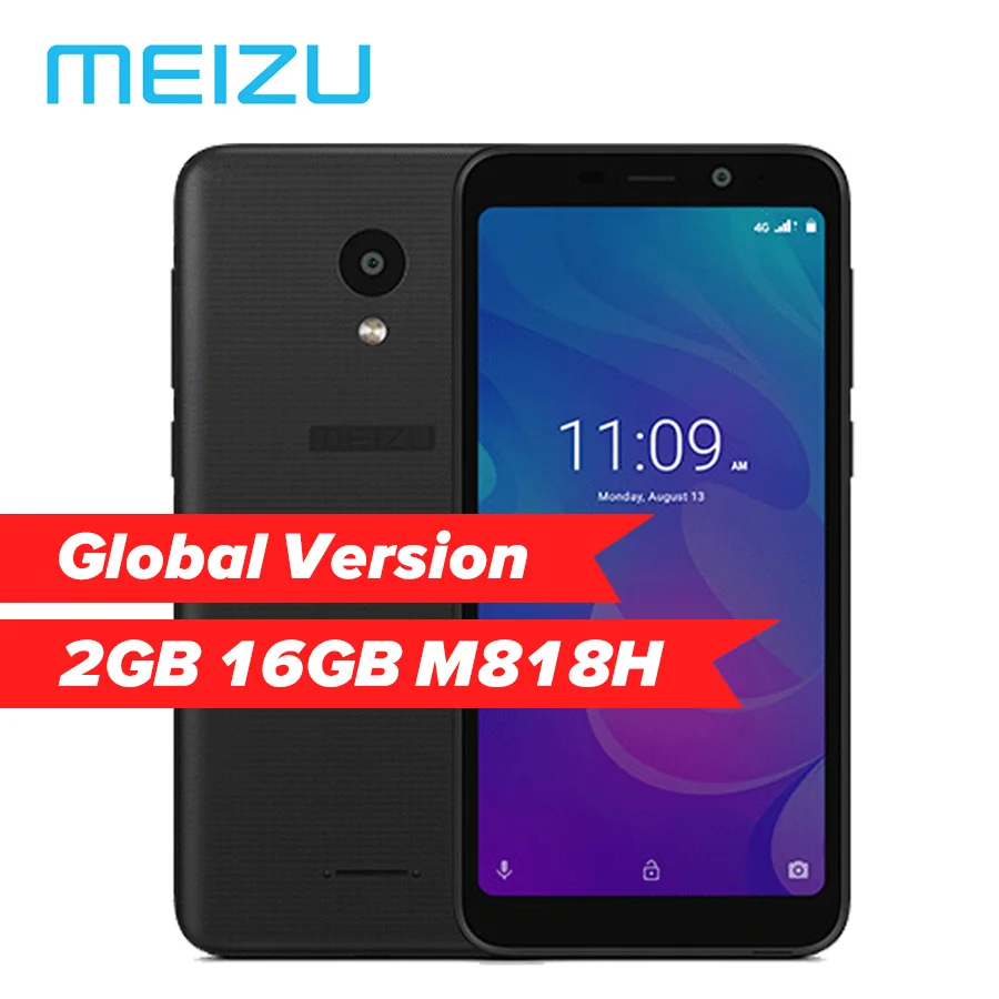 Meizu C9 Pro M9C смартфон с глобальной прошивкой, четыре ядра, 3 ГБ, 32 ГБ, 5,45 дюймов, полный экран, 13,0 МП камера, wifi, gps, сотовый телефон