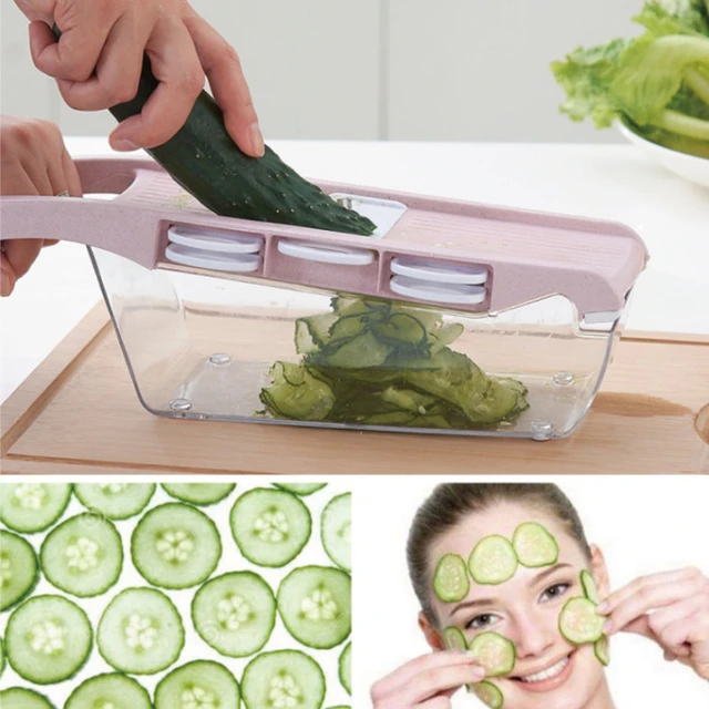 5 Blades Multifunctional Vegetable Cutter - Kitchen Magic Tools