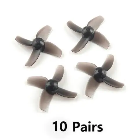 

10Pairs Happymodel 40mm 4-Blade Propeller PC Props 1.0mm Hole CW CCW for Mobula7 Mobula 7 FPV Racing Drone Quadcopter