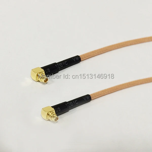 

New MMCX Male Plug Right Angle Switch MMCX Male Right Angle coax cable RG316 Wholesale Fast Ship 15CM 6" Adapter