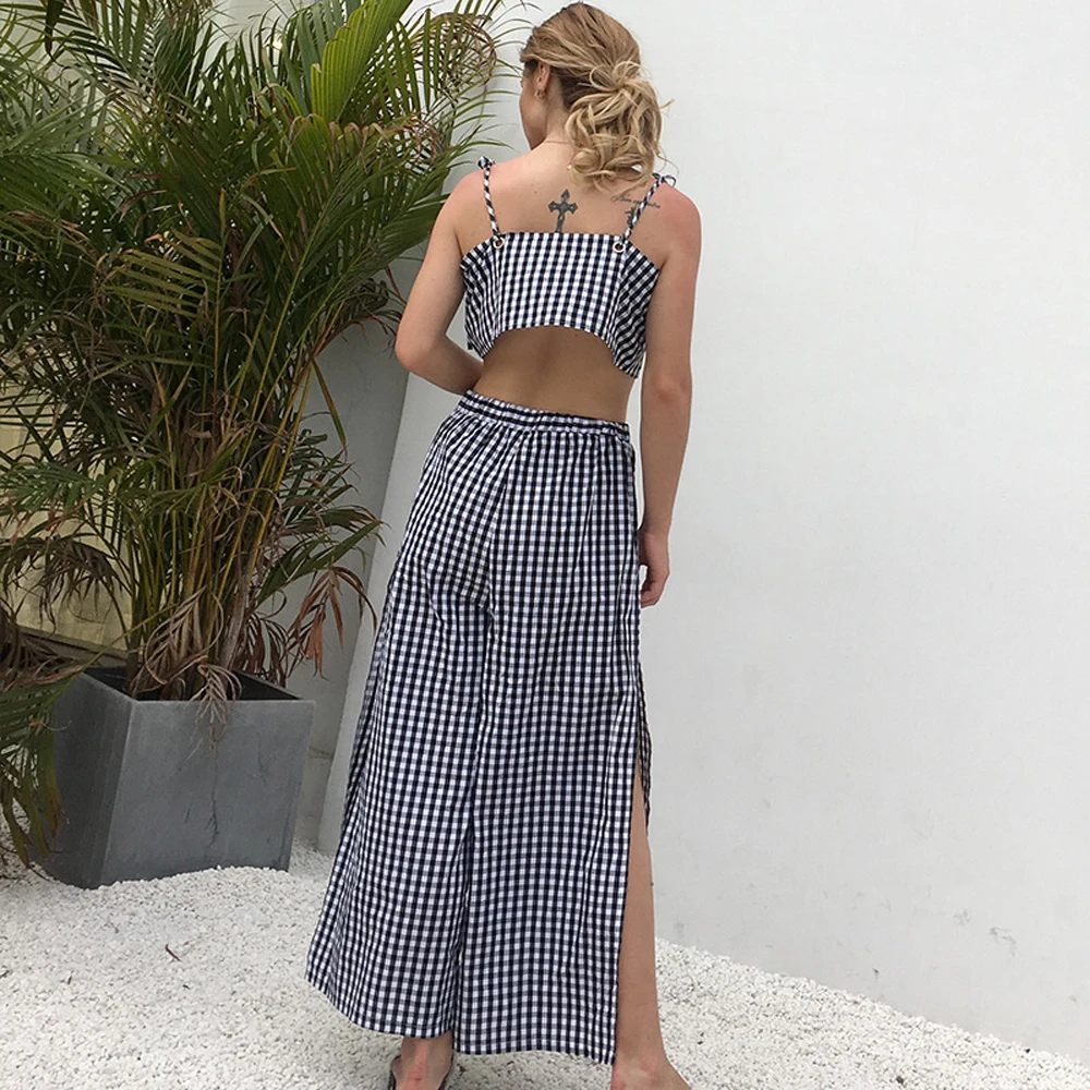 

Two Piece Set Festival Clothing Short Strapless Top and Pants Matching Sets 2019 Summer Outfits for Women Outfits Co-ord Set