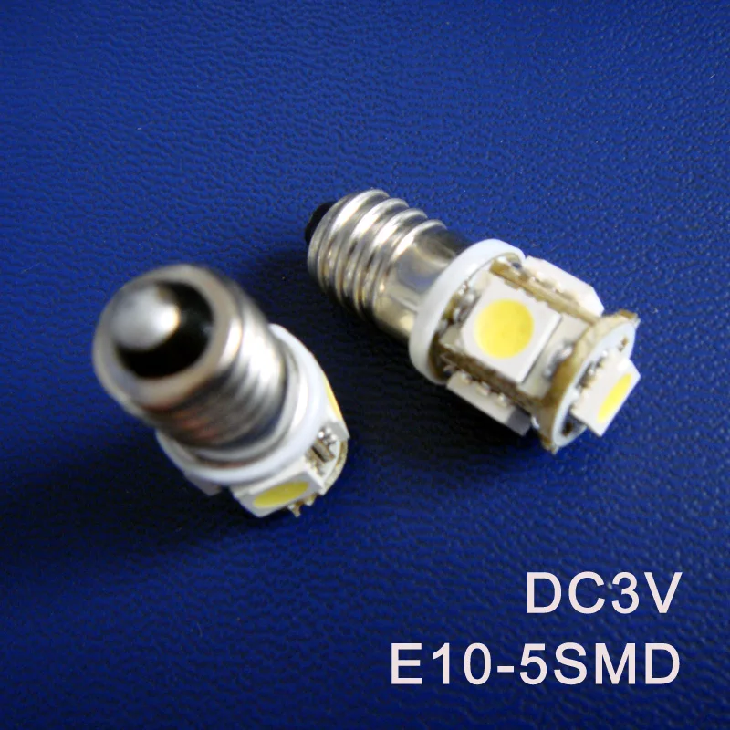 Высокое качество E10 3V Led лампа DC3V свет LED Пилот инструмент Бесплатная доставка 10