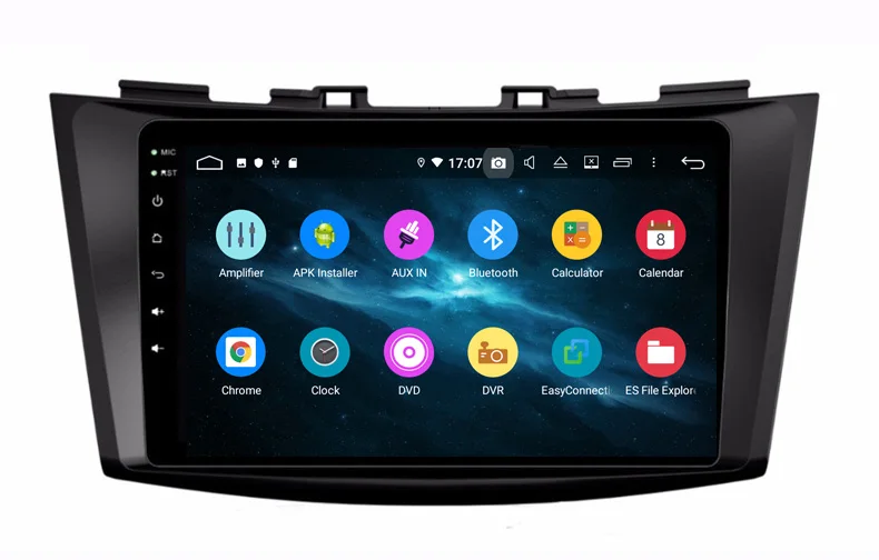 Cheap 8inch HD touch screen android 9.0 car dvd gps for suzuki swift 2011 2012 with gps navigation built in wifi audio stereo USB 6