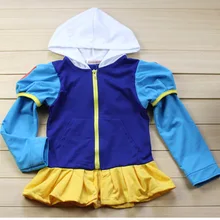 Automne Filles Manteau Snow Queen Elsa Anne Outwear Manteau Coton Bébé Enfants Vêtements Tenues Vestes Mignon Hoodies Manteau