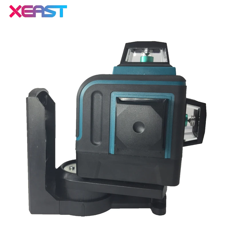 Новый 12 линейный 3D синий лазерный уровень XEAST самовыравнивающийся 360