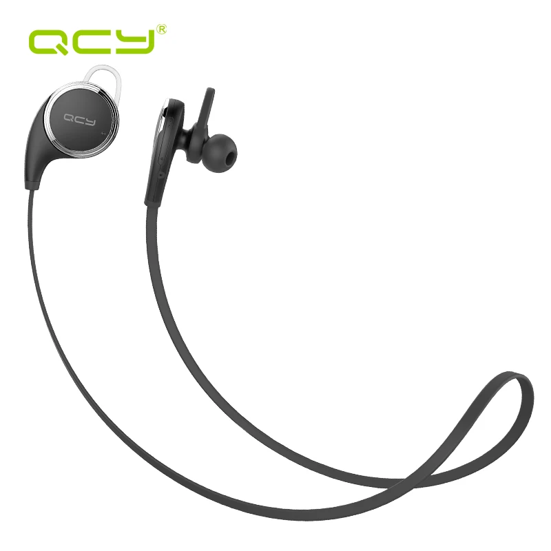 QCY спортивные наушники беспроводная связь bluetooth 4.1 aptx Hi Fi с МИКРОФОНОМ для iphone 5 6 7