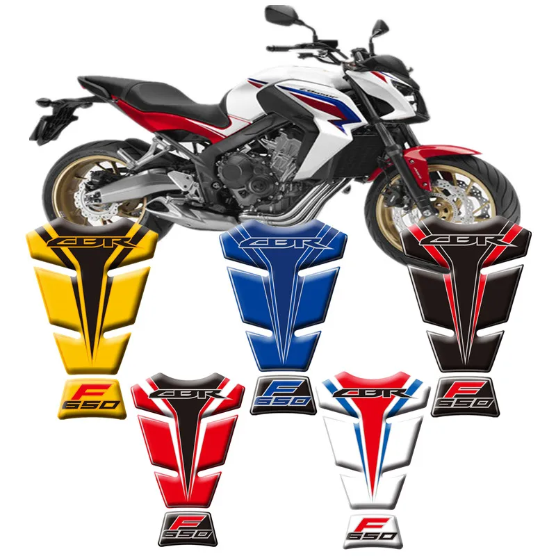 Новая мотоциклетная обувь 3D топливные баки для мотоциклов Защитный стикеры s наклейки Honda CBR650F 2014 2015 2016 рыбья кость
