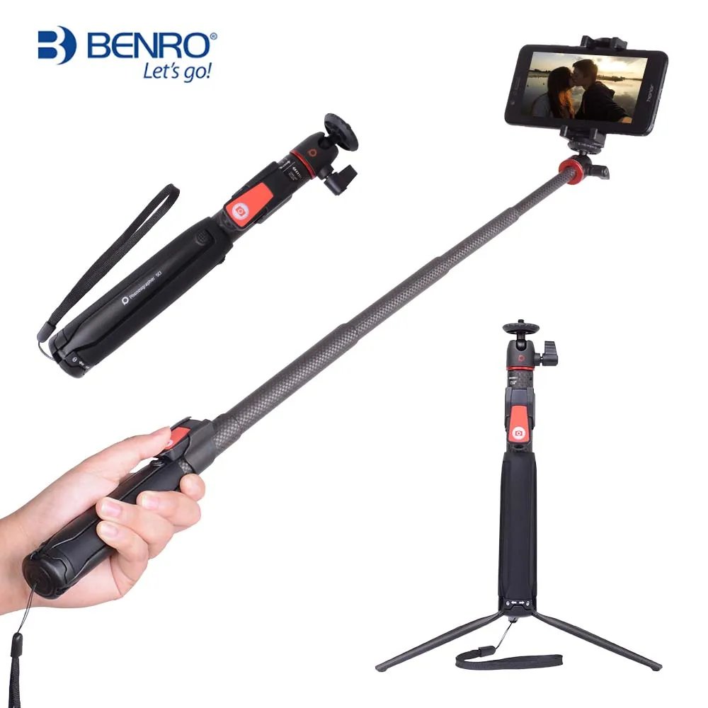 Карманные аксессуары Benro SC1 OSMO мини штатив из углеродного волокна настольная