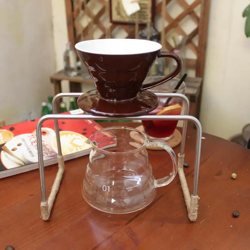 V60 Stainless Steel Hand Drip Coffee Stand Aeropress Holder DIY Pour Over Dripper On Aliexpress V60 Stainless Steel Hand Drip Coffee Stand Aeropress Holder DIY Pour Over Dripper On Aliexpress