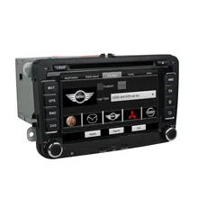 7 Pulgadas Android 5.1 Quad Core HD 1024*600 Coche DVD reproductor de SKODA Para OCTAVIA II/III/FABIA 2005-2010 SUPERB 2005-2009 8 GB MAPA
