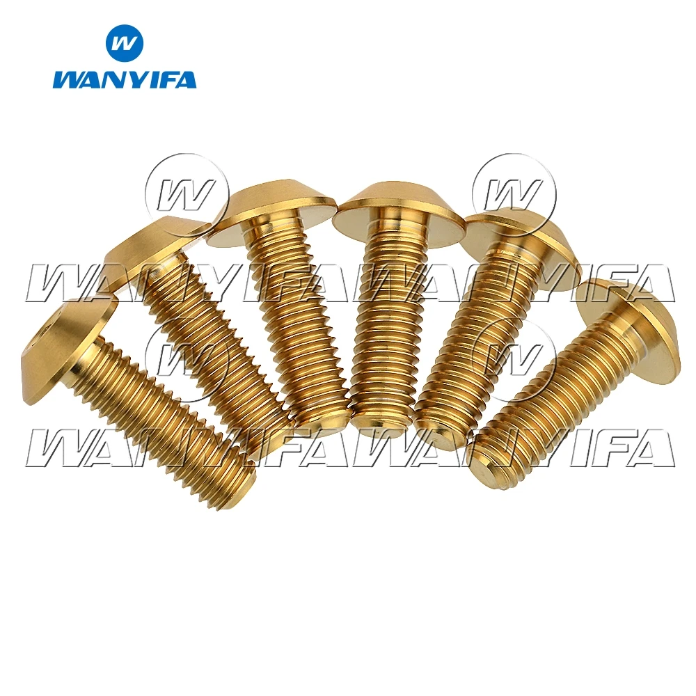 Parafusos De Titânio Wanyifa M8X25mm Allen Parafuso