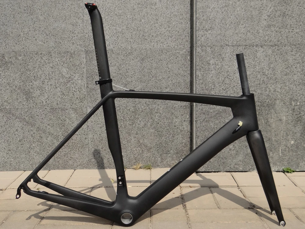 

316# Clearance High Quality Toray Carbon Road UD Matt Bike Racing Bicycle Frameset 56cm Frame Included Frame Fork Seatpost