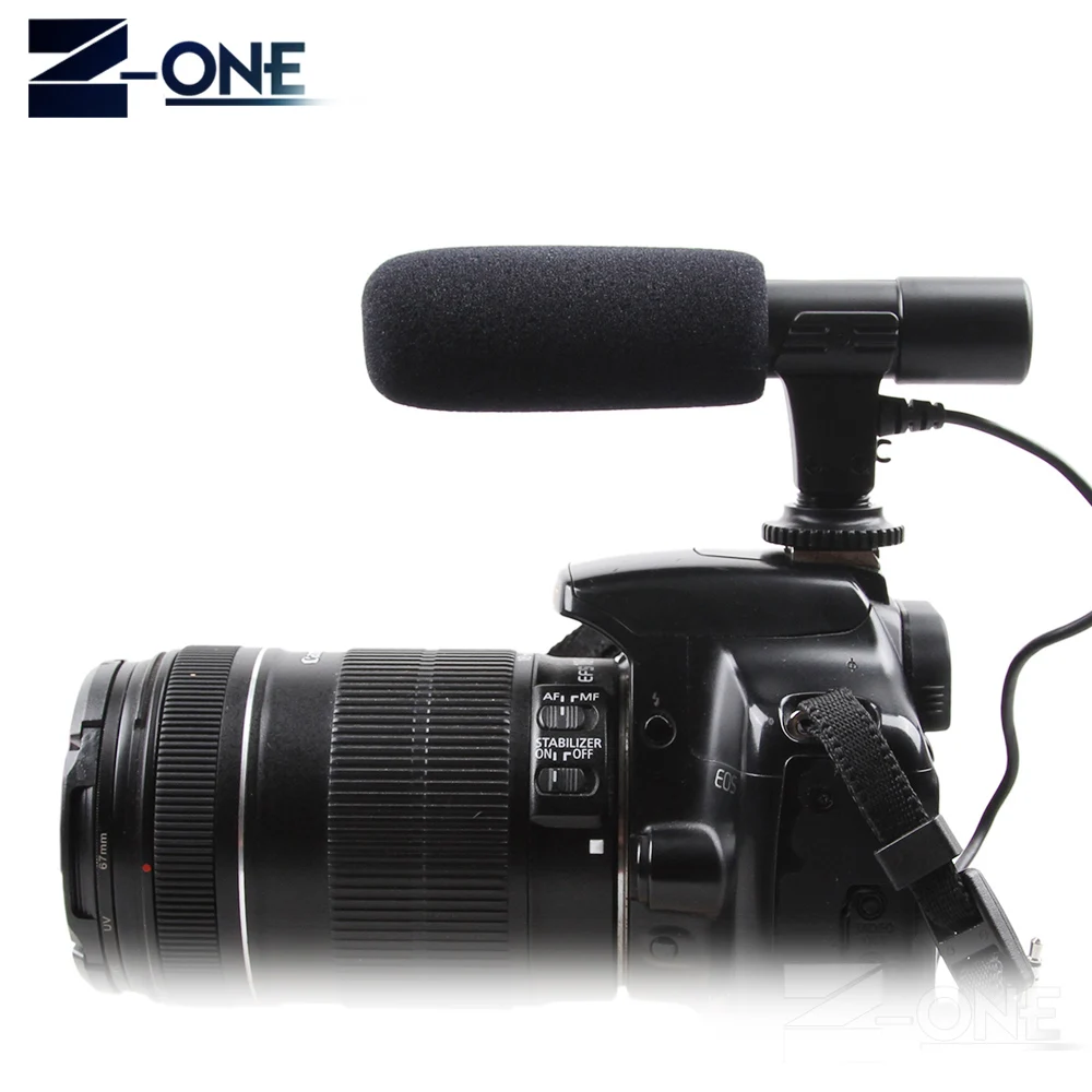 Mic 01 3.5mm Recording Microphone Digital SLR Camera Stereo Microphone