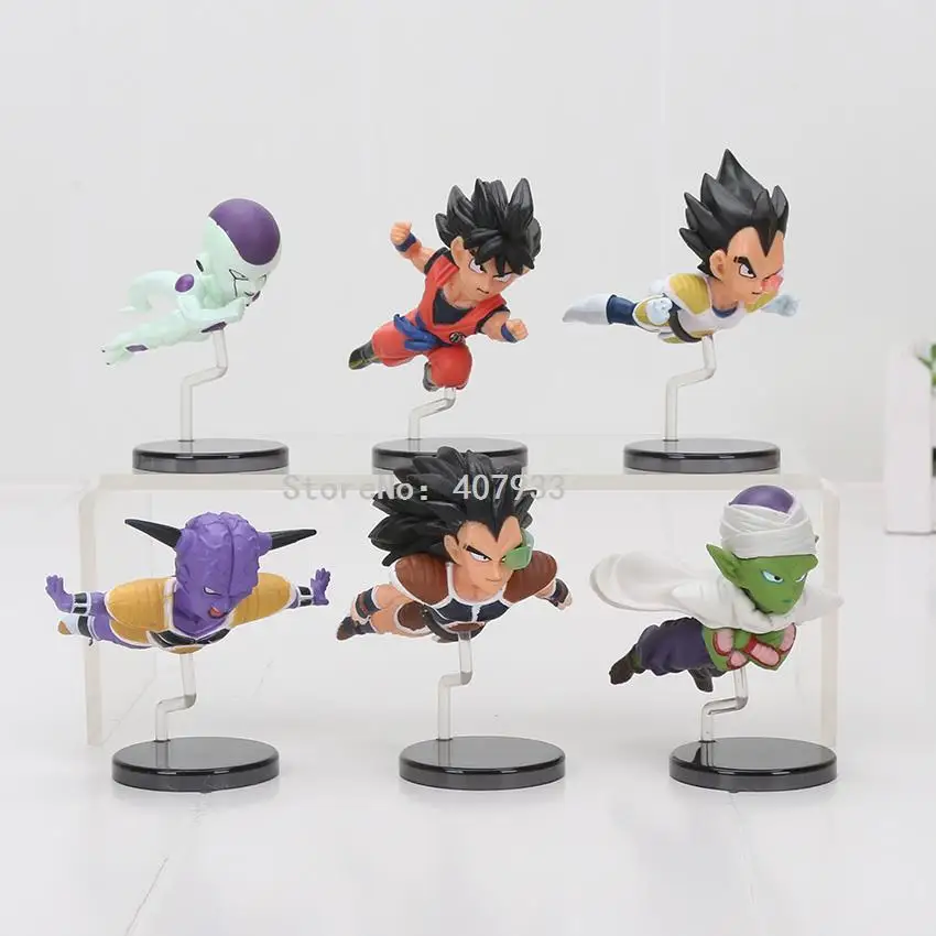 36 шт./компл. Dragon Ball Z история Гоку Majin Buu Vegetto Frieza Raditz Piccolo Вегета из ПВХ игрушечная фигурка-модель коллекции