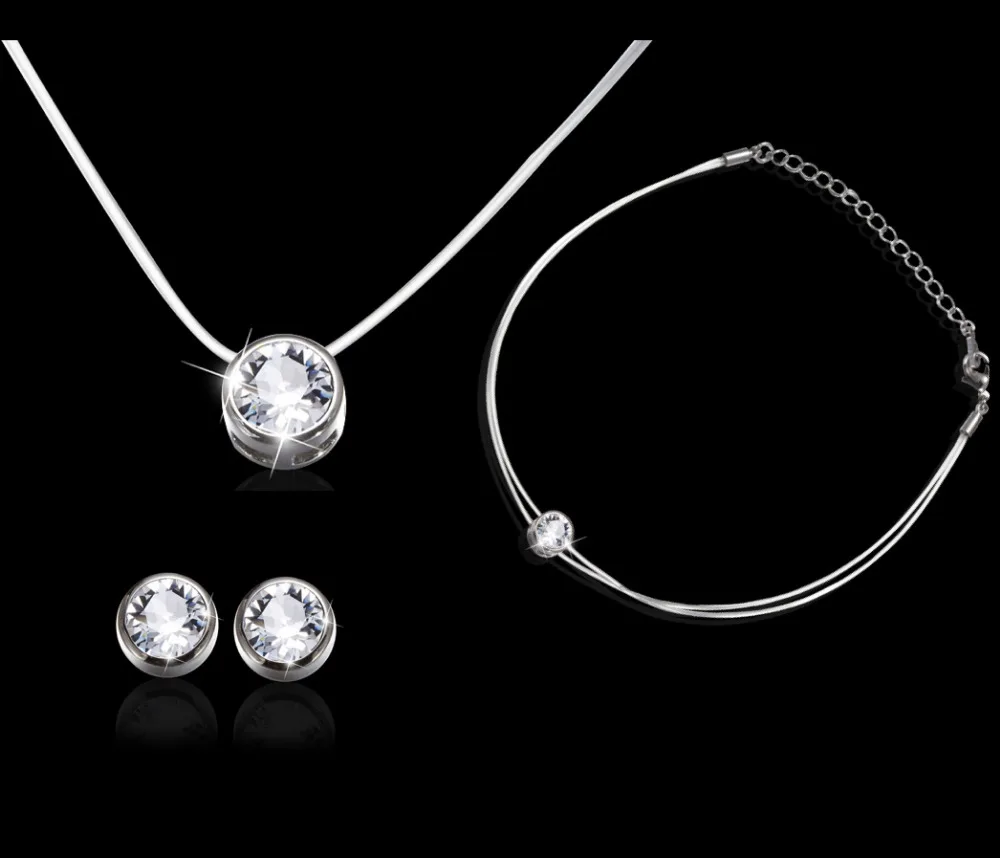 necklace earring bracelet sets wedding