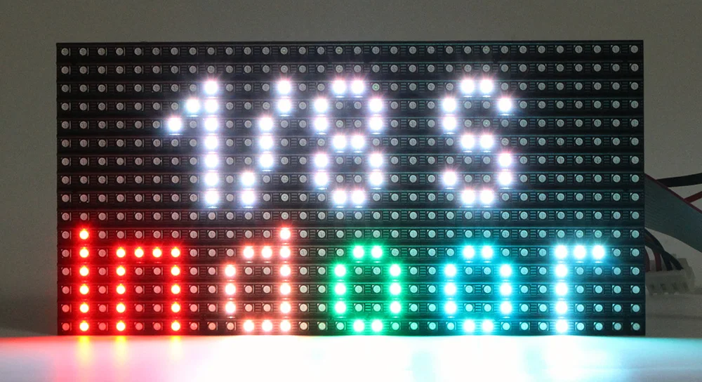 P6 SMD Крытый полноцветный светодиодный модуль дисплея, SMD 3в1 RGB P6* светодиодный дисплей видео модуль, постоянное Вождение 1/8 сканирования, 192*96 мм