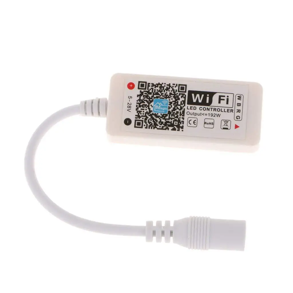 Горячая Распродажа! Волшебный Домашний Мини RGBW Wifi контроллер для светодиодной