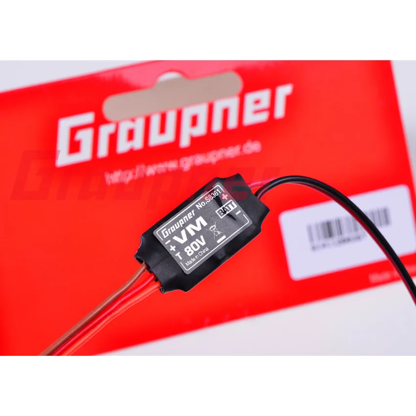 Graupner VM80 модуль возврата напряжения поддерживает до 80 в обратное напряжение для