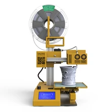 Winbo Super Helper SH155L Multi-functional 3D Printer for Sales+Laser Engraving+Cutting Build Size:155*155*205mm