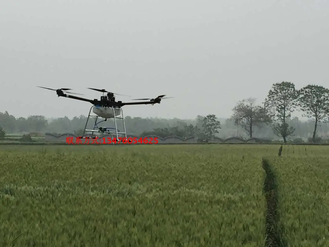 Шестиосевой 10 кг сельскохозяйственный Дрон машина защиты БПЛА распыления вертолет