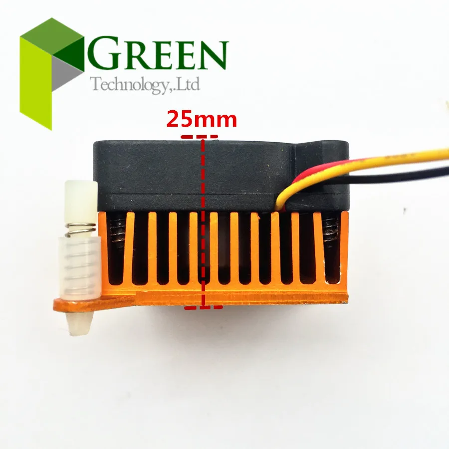 Placa Gráfica Ventilador com Dissipador de Calor 5v 12v 24v 40 mm 40x40x10 mm Novo 4010 - Imagem 4
