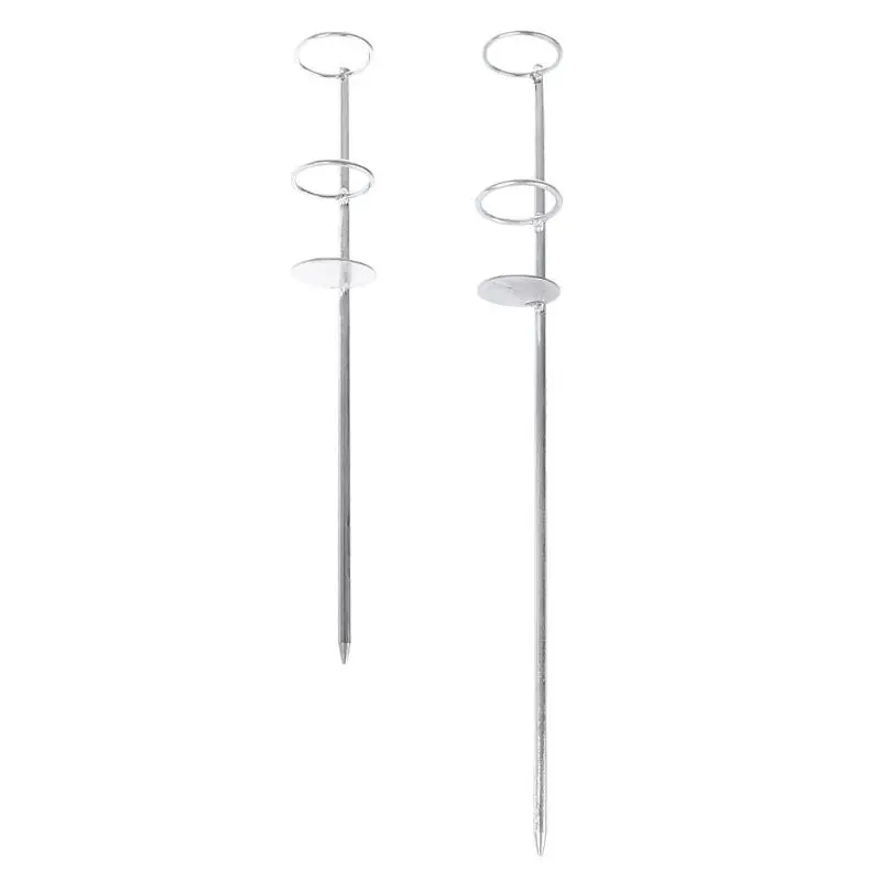 

Metal Professional Portable Fishing Pole Rest Holder Support Rod Ground Stand Supplies W20