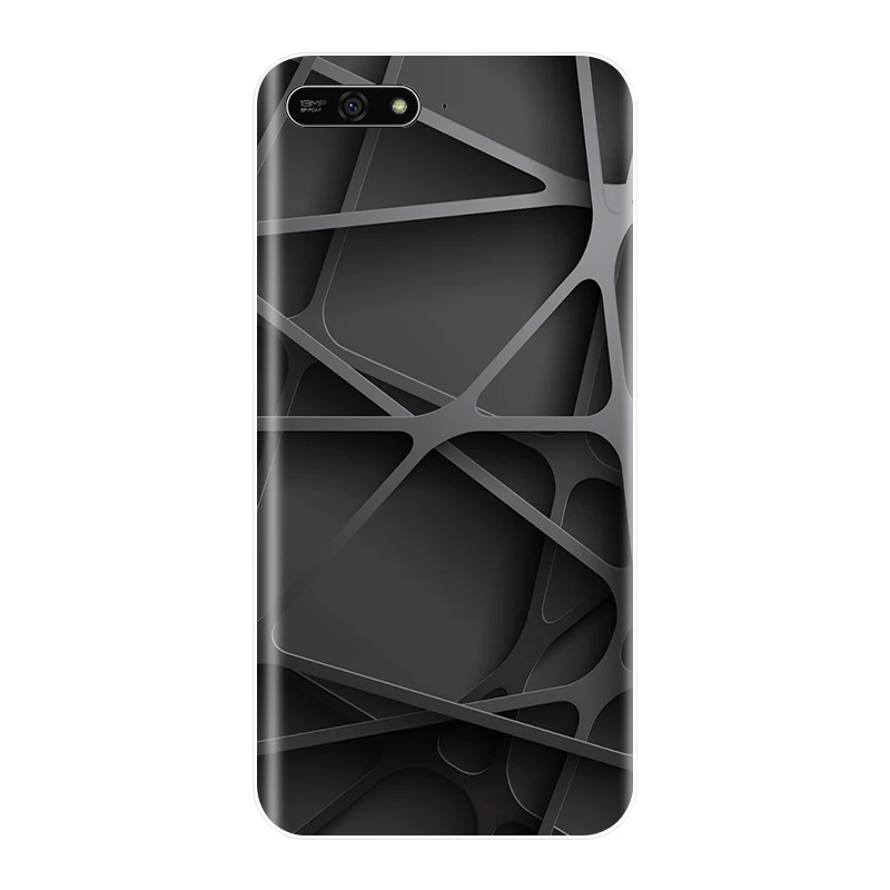 Чехол для телефона для huawei Y3 Y5 Y6 II Pro, мягкий силиконовый чехол из ТПУ с милым рисунком кота на заднюю панель для huawei Y6 Y7 Y9 Prime чехол