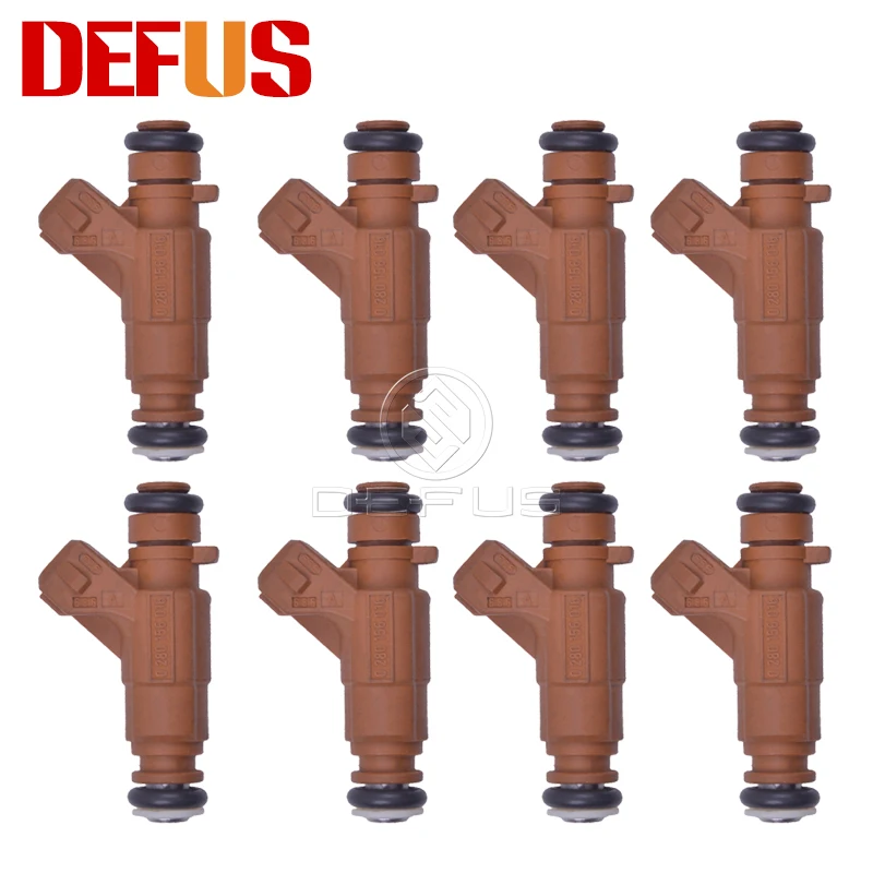 

8pc 0280156016 Fuel Injector Nozzle Bico Injection For Mercedes M113 E50 V8 5.0L 4.3L 852-12171 0 280 156 016 00-09 NEW Arrival