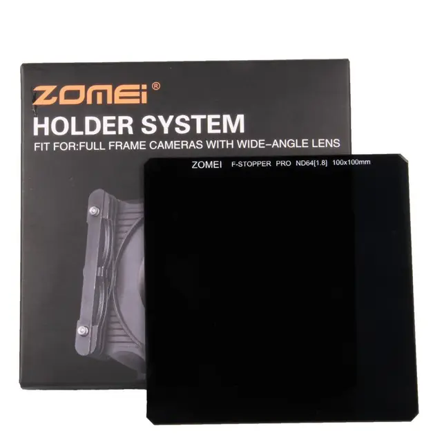 Cheap ZOMEI 100*100MM Optical Glass Neutral Density Square Cokin Z filter ND1000(3.0)/64(1.8)/8/4/2 Cheap ZOMEI 100*100MM Optical Glass Neutral Density Square Cokin Z filter ND1000(3.0)/64(1.8)/8/4/2