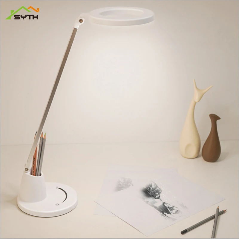 

LED table lamp eye plug-in electric table lamp primary school children's eyesight home writing bedroom lamp lampen modern table