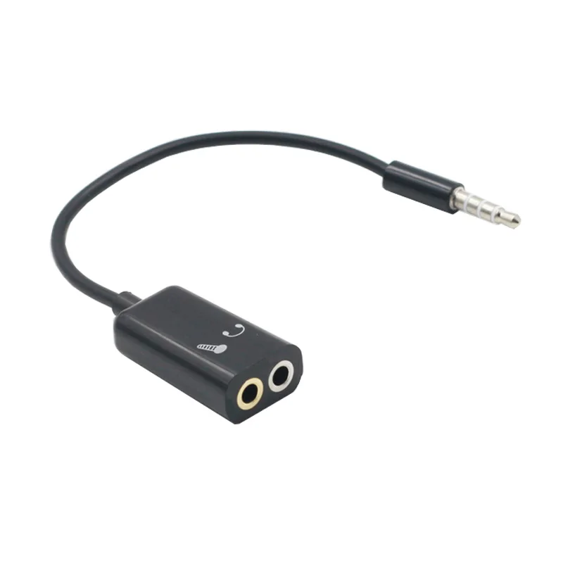 One minute two audio cable with wheat two in one adapter cable4